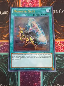 Yugioh Monster Gate DUSA-EN055 Ultra Rare 1st Edition Near Mint - Image 1