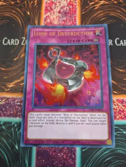 Yugioh Loop of Destruction LC06-EN005 Ultra Rare Limited Near Mint - Image 1