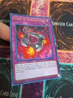 Yugioh Loop of Destruction LC06-EN005 Ultra Rare Limited Near Mint - Image 2