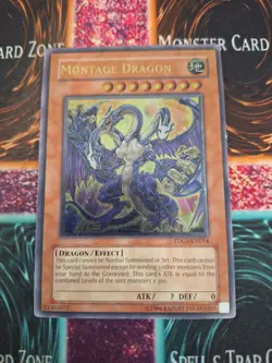 Yugioh Montage Dragon TDGS-EN014 Ultimate Rare Unlimited Near Mint - Image 1