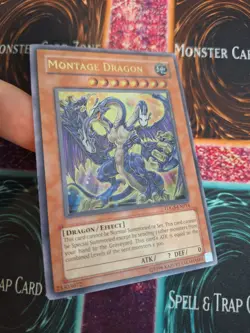 Yugioh Montage Dragon TDGS-EN014 Ultimate Rare Unlimited Near Mint - Image 2