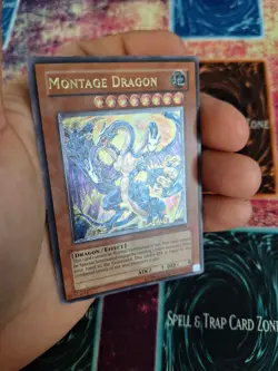 Yugioh Montage Dragon TDGS-EN014 Ultimate Rare Unlimited Near Mint - Image 3