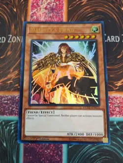 Yugioh Majesty's Fiend DUDE-EN035 Ultra Rare 1st Edition Near Mint - Image 1