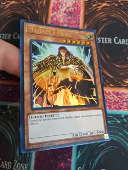 Yugioh Majesty's Fiend DUDE-EN035 Ultra Rare 1st Edition Near Mint - Image 2