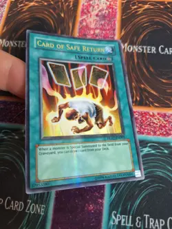 Yugioh Card of Safe Return HL07-EN005 Ultra Parallel Rare Unlimited NM/LP - Image 2