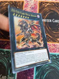 Yugioh Red-Eyes Flare Metal Dragon LDK2-EN041 Ultra Rare 1st Edition Near Mint - Image 2