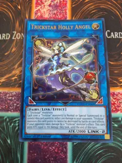 Yugioh Trickstar Holly Angel COTD-EN044 Ultra Rare 1st Edition Near Mint - Image 1