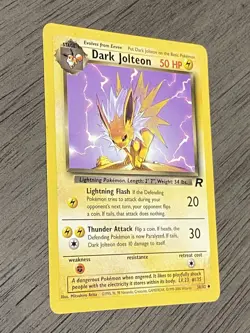 Dark Jolteon Non Holo 38/82 Team Rocket Pokemon Card - Image 5