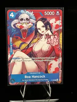 One Piece Boa Hancock P-066 Promo OP Promotion Card English - Image 1