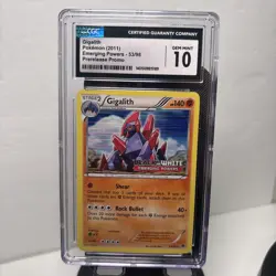 Gigalith CGC GEM MINT 10 Prerelease Promo Pokemon Card - Image 1