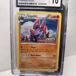 Gigalith CGC GEM MINT 10 Prerelease Promo Pokemon Card - Image 2