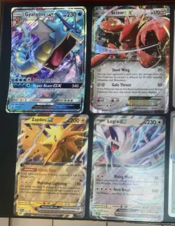 JUMBO Pokemon Lot - Gyarados, Scizor, Leafeon, Hoopa - 8 Oversized Cards - Image 3