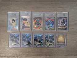 140 Pokemon Card Lot | TAG 10 Erika's Invitation + N's Plan SIR | ex Cards Etc.￼ - Image 1