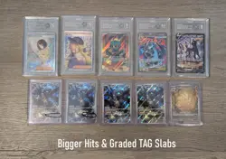 140 Pokemon Card Lot | TAG 10 Erika's Invitation + N's Plan SIR | ex Cards Etc.￼ - Image 2