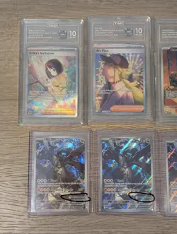 140 Pokemon Card Lot | TAG 10 Erika's Invitation + N's Plan SIR | ex Cards Etc.￼ - Image 3
