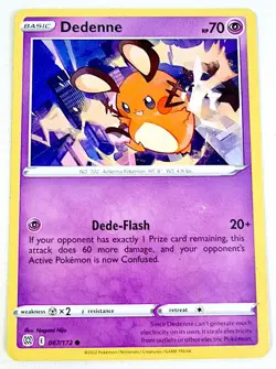 Pokemon Dedenne Trading Card 067/172 - Image 1
