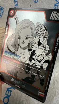 Dragon Ball Super Card Game Manga Booster 01 #FB06-014 Android 18 - Image 3