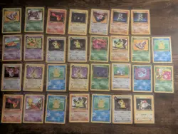 Lot Of 30 Vintage Team Rocket Pokemon Cards Lot 53 - Image 1