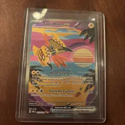 Tapu Koko ex 247/182 SV04: Paradox Rift NM Pokemon Card TCG - Image 1