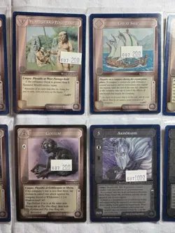 Middle Earth CCG Card Lot 1995 ICE Tolkien Nazgul Gollum Rare LotR MECCG - Image 2