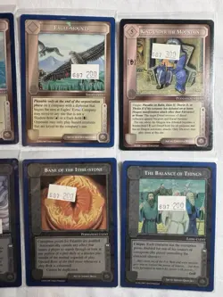 Middle Earth CCG Card Lot 1995 ICE Tolkien Nazgul Gollum Rare LotR MECCG - Image 5