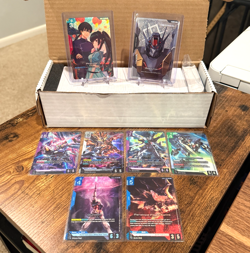 Gundam Card Game 500+ Card Bulk Lot Phantom Aria, C/U/R, 50+ Rares, 6 LR, U+, C+ - Image 1