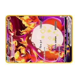 Charizard VMAX 999999point Gold Metal Pokemon Card Collectible Gift Display - Image 2
