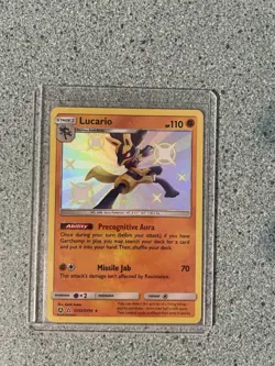 Pokemon TCG Lucario SV22/SV94 Holo Stage 1 HP110 70 Card - Image 3