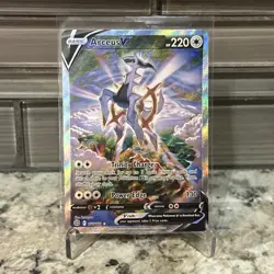 Arceus v Alternate Full Art Holo Card 166/172 || LP 🚨 - Image 1
