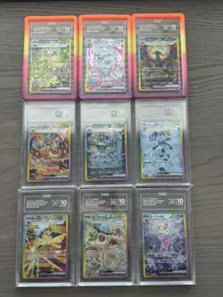 TAG 10 Eeveelution SAR Set (9 Cards) - Terastal Festival Japanese - Image 1