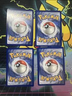 Pokepad Reverse Holo Lot of 4 Pokemon Cards Near Mint - Image 2