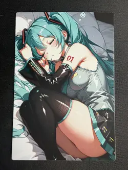 Goddess Story - Hatsune Miku [Vocaloid] Custom ACG Sexy Anime Waifu Card - Image 1