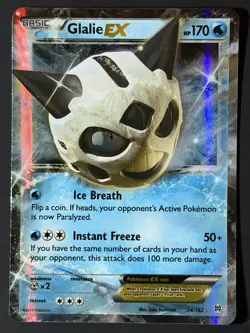 Glalie EX 34/162 Ultra Rare XY BREAKthrough Pokemon Card LP+ - Image 2
