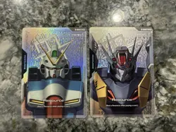 Gundam Card Game Phantom Aria Resource R-032 & R-034 C+ Full Art NM - Image 1