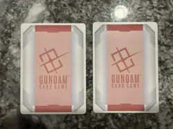 Gundam Card Game Phantom Aria Resource R-032 & R-034 C+ Full Art NM - Image 2