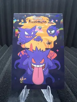 Gengar Evolutions - Cracked Ice Holo - Halloween Card Database 2025 - Pokemon - Image 1