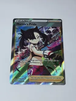 Marnie's Pride (Full Art) 171/172 Swsh09: Brilliant Stars Holo Pokemon Card NM/M - Image 1