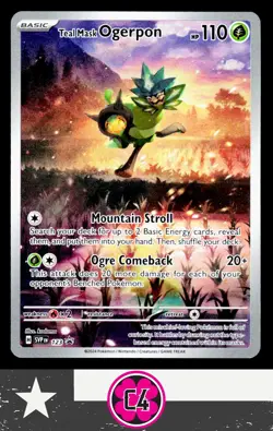 SV: Scarlet & Violet Promo Cards #123 Teal Mask Ogerpon Holo - Image 1