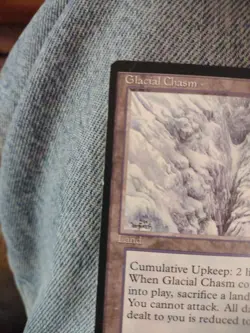Glacial Chasm Ice Age MTG CCG Magic the Gathering NM+ - Image 4