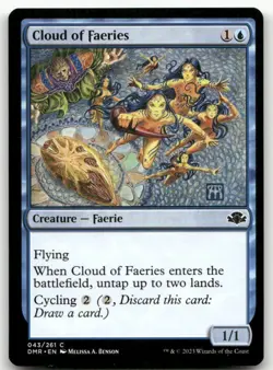 Cloud of Faeries #43 (NM) Dominaria Remastered DMR Magic MTG - Image 1