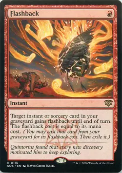 Flashback - R115 - MTG - Secrets of Strixhaven (SOS) - Image 1