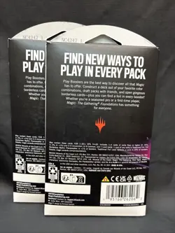 2 Magic the Gathering Foundation Sleeved Packs - Image 2