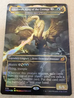 Ghidorah, King of the Cosmos - Illuna, Apex of Wishes - Foil - Ikoria - Mtg - Image 1