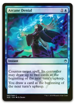 Arcane Denial #41 (Foil) (NM) Masters 25 A25 Magic MTG - Image 1
