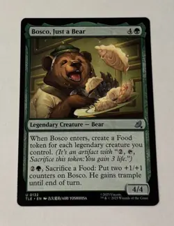 MTG Bosco, Just a Bear - Avatar: The Last Airbender: Eternal-Legal NM - Image 1