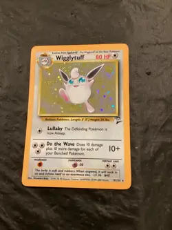 2000 Pokemon Base Set 2 - #19/130 Wigglytuff Holo (Rare) NM - Image 1