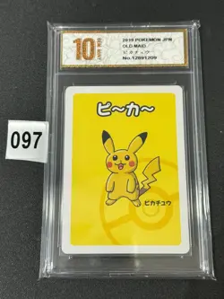 New ListingPikachu Pokemon 2019 Japanese Old Maid Grade 10 - Image 1