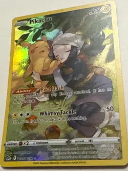 Pikachu Pokemon Card TCG Promo New Card Mint SWSH11 Lost Origin Trainer Gallery - Image 1