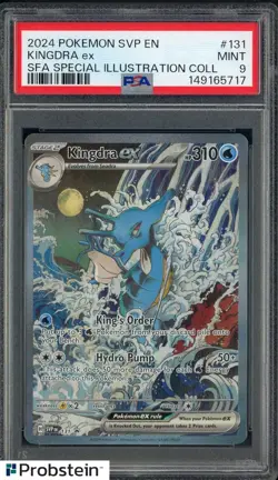 2024 Pokemon SVP EN SFA Special Illustration Collection #131 Kindra ex PSA 9 - Image 1