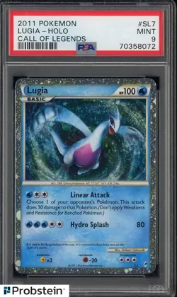 201 Pokemon Call of Legends #SL7 Lugia Holo PSA 9 MINT - Image 1